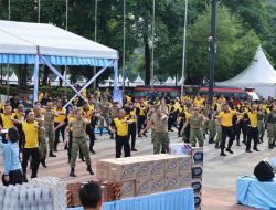 Olahraga Bareng Kodam Jaya–Polda Metro Jaya, Jaga Kebugaran Sekaligus Perkuat Sinergi