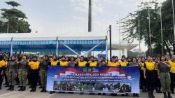 Srikandi Penjaga Negeri, Polwan dan Kowad Perkuat Sinergi Lewat Olahraga Bersama Jelang May Day 2026