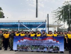 Srikandi Penjaga Negeri, Polwan dan Kowad Perkuat Sinergi Lewat Olahraga Bersama Jelang May Day 2026