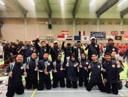 Polri Pimpin Timnas, Pencak Silat Indonesia Borong Emas Di Belgia