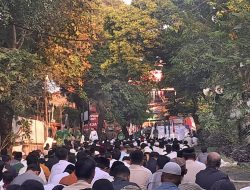 Ketum PEWARIS Lucky Indrawan Salat Idul Adha di Muhammadiyah Slipi Kota Bambu