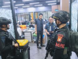 Brimob Polda Metro Jaya Turut Diturunkan dalam Pengamanan Operasi Penindakan Jaringan Judi Online Internasional
