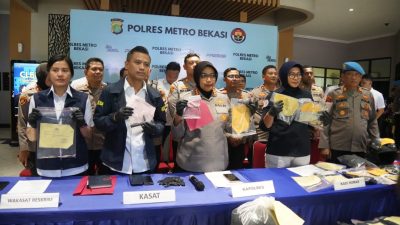 Polres Metro Bekasi Amankan 25 Tersangka Curanmor dan Pencurian Rumah Kosong