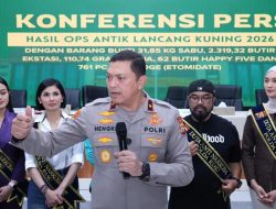 Operasi Antik LK 2026 Berakhir, Polda Riau Bongkar 435 Kasus Narkoba dan 557 Tersangka Diamankan 