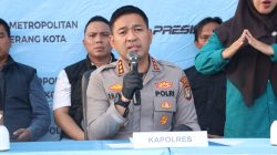 Kapolres Metro Tangerang Kota Rilis Hasil Operasi 3C, Puluhan Pelaku Kejahatan Jalanan Ditangkap