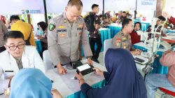 Polri Untuk Masyarakat : Polda Jatim Gelar Baksos dan Bakkes untuk Ribuan Warga di Nganjuk