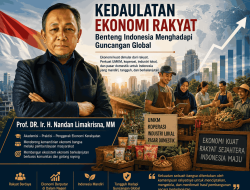 Ketahanan Ekonomi Indonesia Dimulai dari Kedaulatan Ekonomi Rakyat