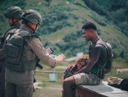 Patroli Humanis Ops Damai Cartenz 2026 Perkuat Stabilitas Keamanan di Distrik Kiwirok