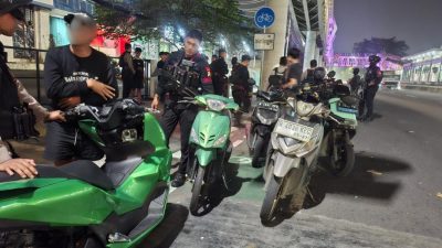 Brimob Polda Metro Jaya Amankan Lima Motor Diduga Balap Liar di Pulogadung, Cegah Gangguan Kamtibmas Jelang Pagi
