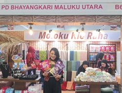 Unjuk Gigi di Kreasi Bhayangkari 2024, UMKM Maluku Utara Unjukkan Olahan Kenari hingga Kain Khas