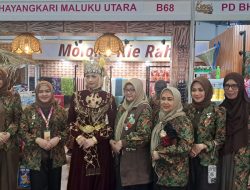 Bawa Keripik Pisang Mulu Bebek hingga Tenun Tidore, UMKM Bhayangkari Malut Unjuk Gigi di Bazar Kreasi Bhayangkari Nusantara