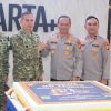 Pangdam Jaya Sambangi Polda Metro Jaya, Beri Ucapan Hari Bhayangkara ke-80