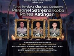 Tiga Personel Polri Gugur Saat Bertugas Ungkap Kasus Narkoba di Katingan, Dianugerahi Kenaikan Pangkat Luar Biasa Anumerta