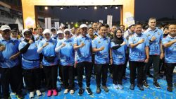 Kapolda Sumsel Bersama Forkopimda Sapa Ribuan Peserta Sumsel Bhayangkara Run, Kuatkan Kolaborasi dan Soliditas Bumi Sriwijaya