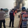 Tiga Kapal Terbakar di Dermaga Kaliadem Muara Angke, Polisi Amankan Lokasi