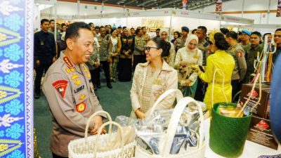Kapolri Hadiri Bazar Kreasi Bhayangkari Nusantara 2026, Perkuat Pemberdayaan UMKM dan Budaya Lokal