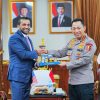Kapolri Terima Audiensi Direktur FBI, Perkuat Kerja Sama Penanggulangan Kejahatan Transnasional