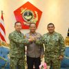 Kapolda Metro Jaya dan Pangdam Jaya Kunjungi Pangkormar, Perkuat Sinergi TNI-Polri