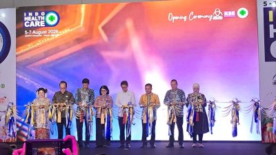 PAMERAN INDOHEALTHCARE GAKESLAB EXPO 2025 OPENING CEREMONY 5 AGUSTUS 2026 