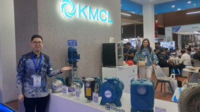 Tampil di Indo Water, KMCL Pamerkan Produk Industri dari Pompa hingga Motor