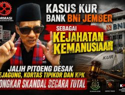 Kasus KUR Jember, FORMASI Siapkan Laporan terhadap Dirut dan Sejumlah Direktur BNI ke Aparat Penegak Hukum