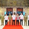 Kapolri Bersama Menko Polkam dan Pimpinan Lembaga Negara Perkuat Kebersamaan di Mabes TNI AL