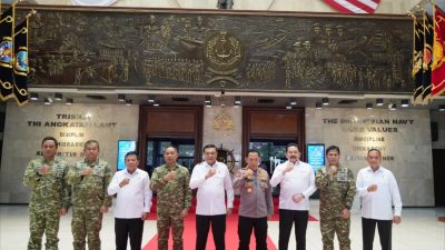 Gelar Silaturahmi Pimpinan TNI, Polri, BIN, dan Kejaksaan, Menko Polkam ajak Perkuat Komunikasi dan Kebersamaan untuk kepentingan bangsa