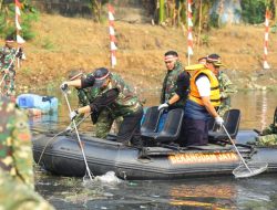 Pangdam Jaya, Kapolda Metro Jaya dan Pemprov DKI Bersih-Bersih Sungai Bersama Masyarakat