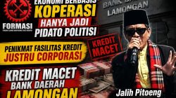 Jalih Pitoeng Akan Laporkan Kredit Macet Bank Daerah Lamongan ke KPK, Kejagung dan Kortas Tidpikor Polri