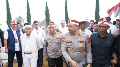 Polri Tanam Serentak Bawang Putih di 14 Daerah di Jabar