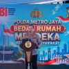 Wujudkan Program Presiden, Polda Metro Jaya Resmikan 35 Rumah Layak Huni